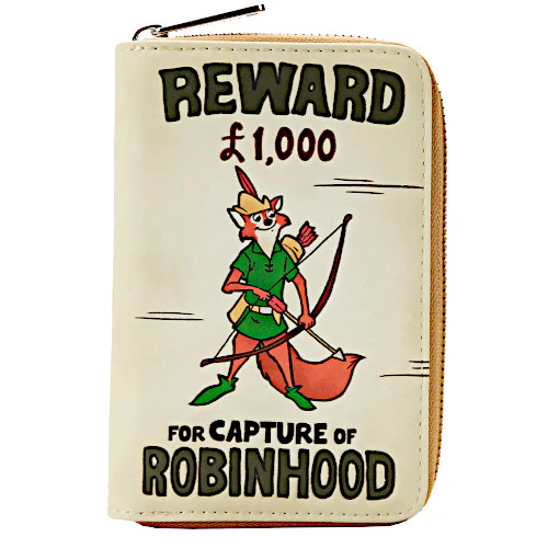 EXCLUSIVE DROP: Loungefly Disney Robin Hood Reward Wallet (LE) - 11/15/22