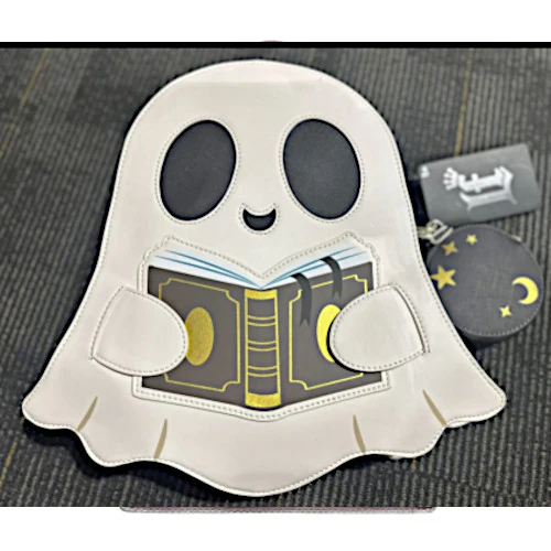 EXCLUSIVE DROP: Loungefly Ghost Book Crossbody Bag - 7/29/25