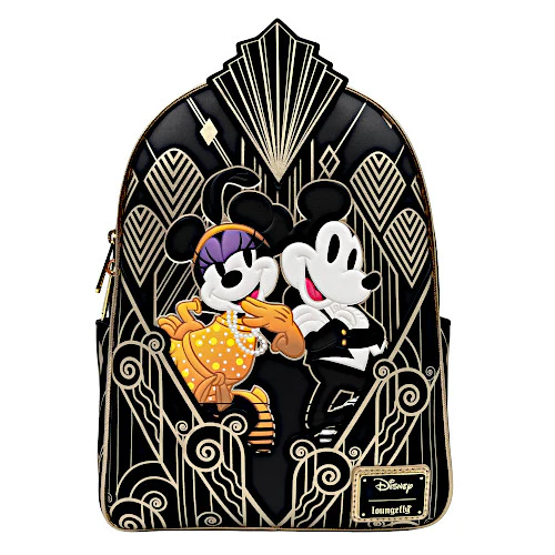 EXCLUSIVE DROP: Loungefly Great Gatsby Mickey & Minnie Mouse Mini Backpack - 3/13/26