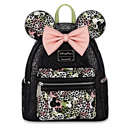EXCLUSIVE DROP: Loungefly Mickey Mouse Icon Animal Prints Mini Backpack - 7/3/23