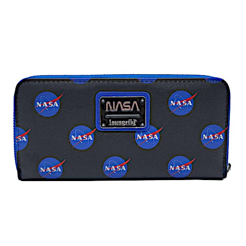 EXCLUSIVE DROP: Loungefly NASA Logo AOP Wallet - 6/21/24