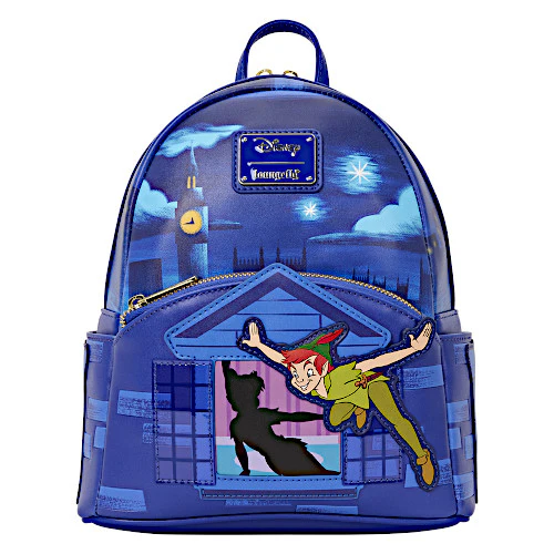 EXCLUSIVE DROP: Loungefly Peter Pan London Light Up Mini Backpack - 5/1/26