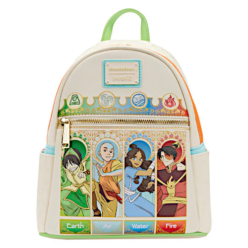 EXCLUSIVE DROP: Loungefly NYCC 2022 Nickelodeon Avatar Debossed Elements Mini Backpack - 10/7/22