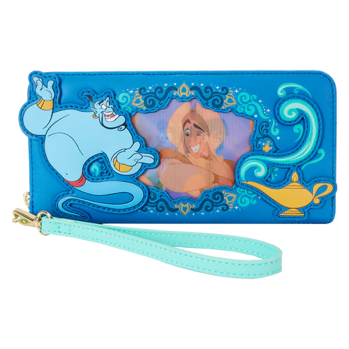 Loungefly Aladdin Princess Series Lenticular Wristlet Wallet