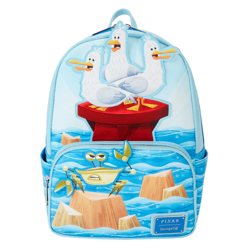 Loungefly Finding Nemo Seagulls Mine Mine Mine Mini Backpack