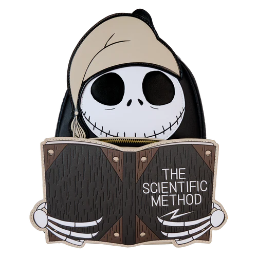 Loungefly Nightmare Before Christmas Scientific Method Bedtime Jack Cosplay Glow Mini Backpack