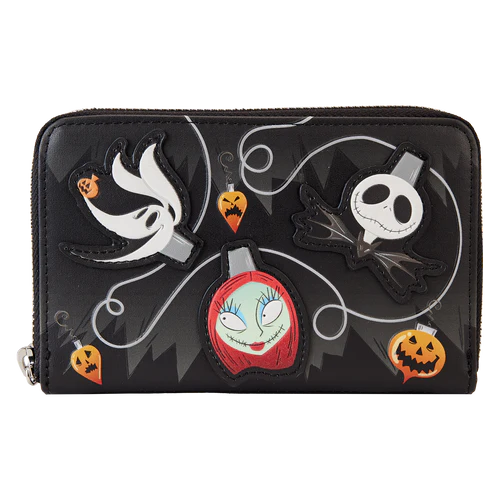 Loungefly Nightmare Before Christmas Tree String Lights Glow Wallet