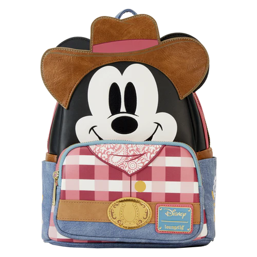 Loungefly Mickey Mouse Western Cosplay Mini Backpack